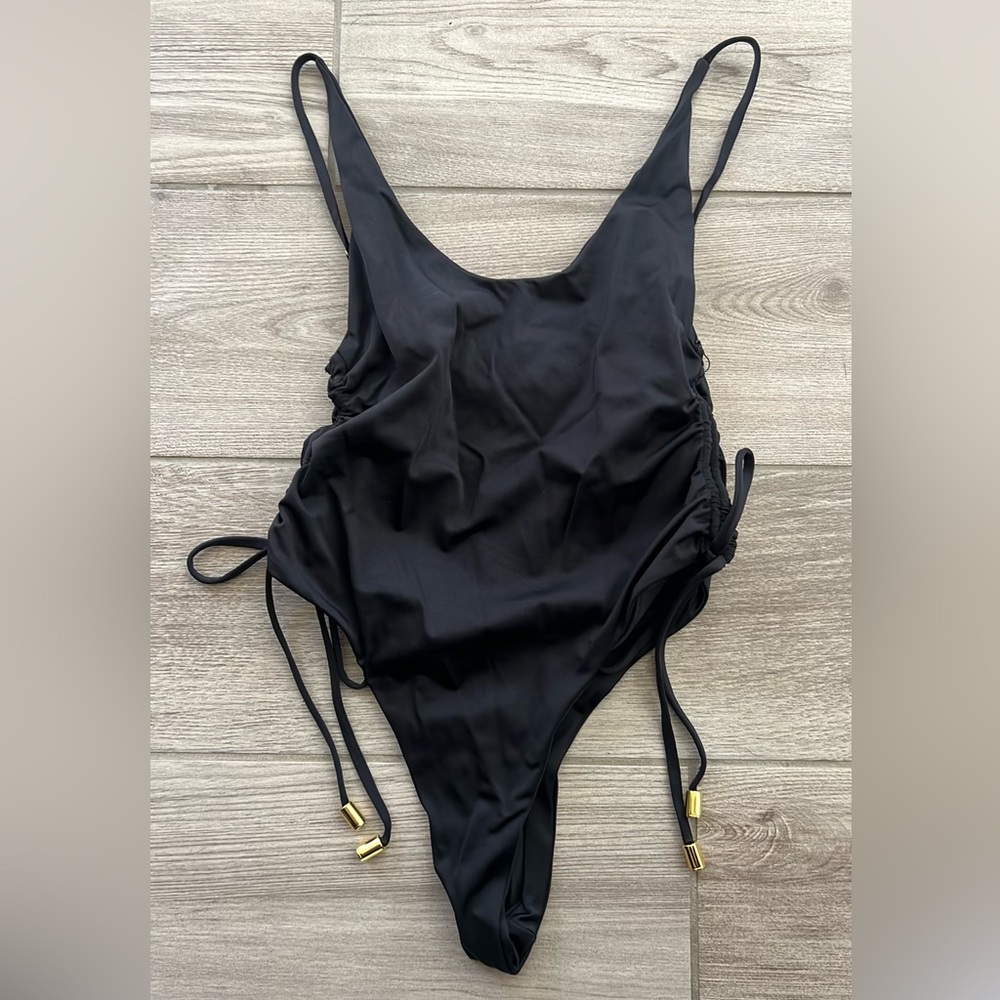 Black One Piece Swimsuit